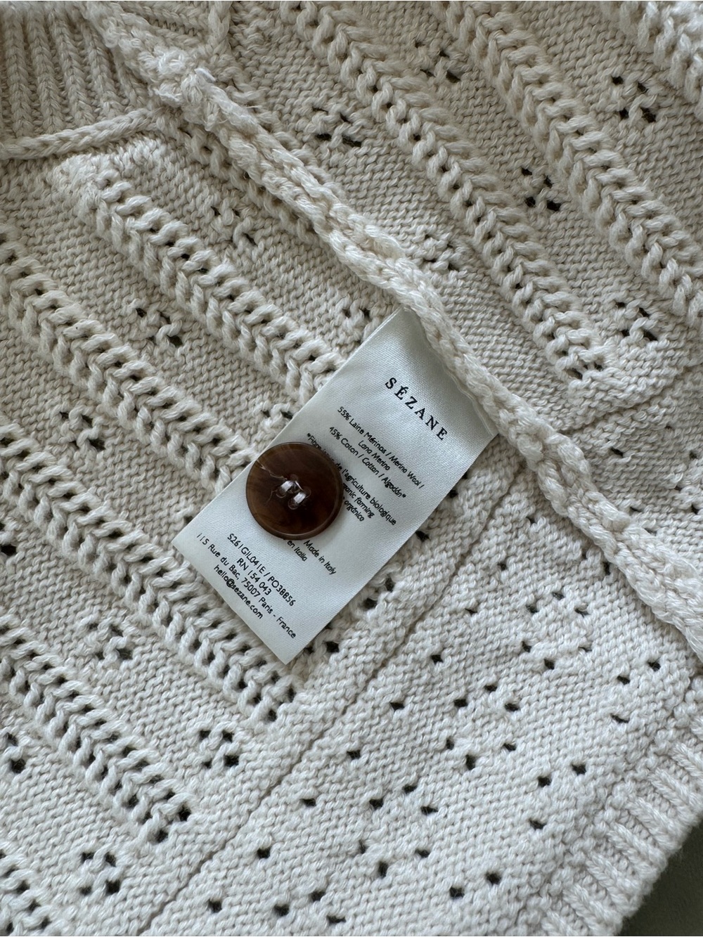 Sezane Romeo Cardigan - Picture 8 of 9